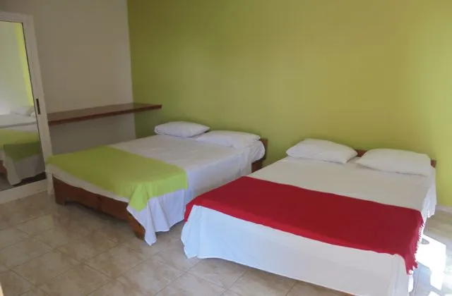 Hotel La Loma Miches chambre 2 grands lits